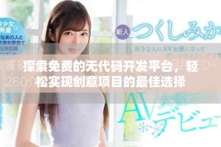 探索免費(fèi)的無代碼開發(fā)平臺，輕松實(shí)現(xiàn)創(chuàng)意項(xiàng)目的最佳選擇