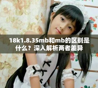 18k1.8.35mb和mb的區(qū)別是什么？深入解析兩者差異