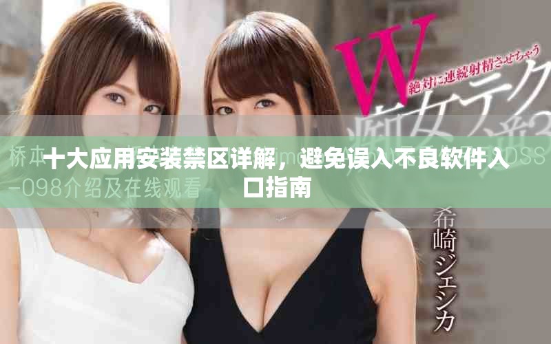 十大應(yīng)用安裝禁區(qū)詳解，避免誤入不良軟件入口指南